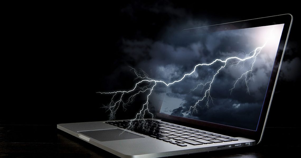 Lightning Laptop Image